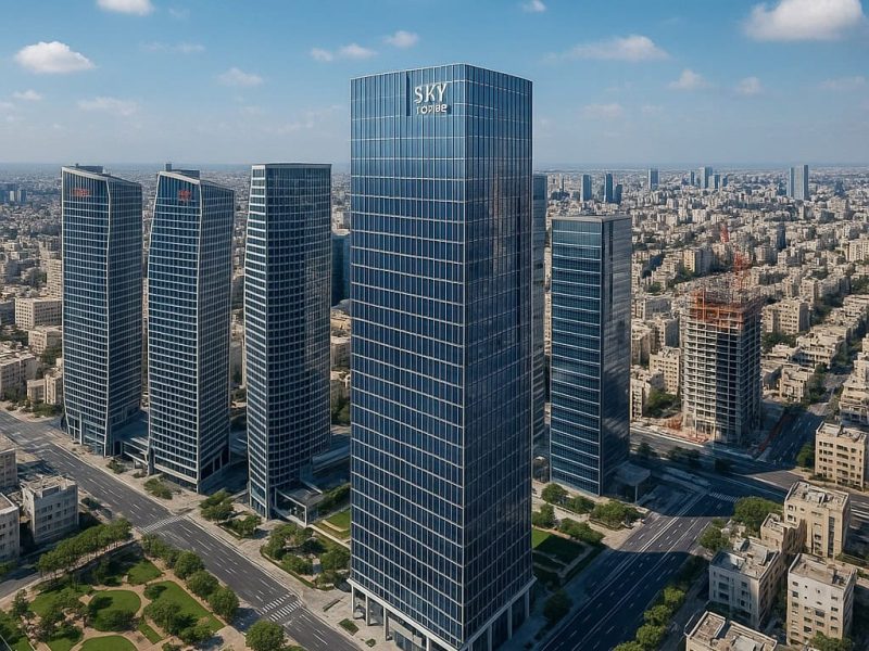 מגדל סקיי מתחם חסן עריפה